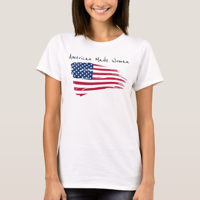american 4th of july teeshirt T-Shirt (Front)