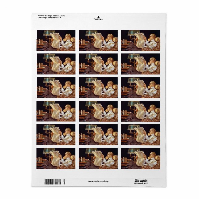 American Advertisement, Arrow shirt Collars, 1914 Label (Full Sheet)