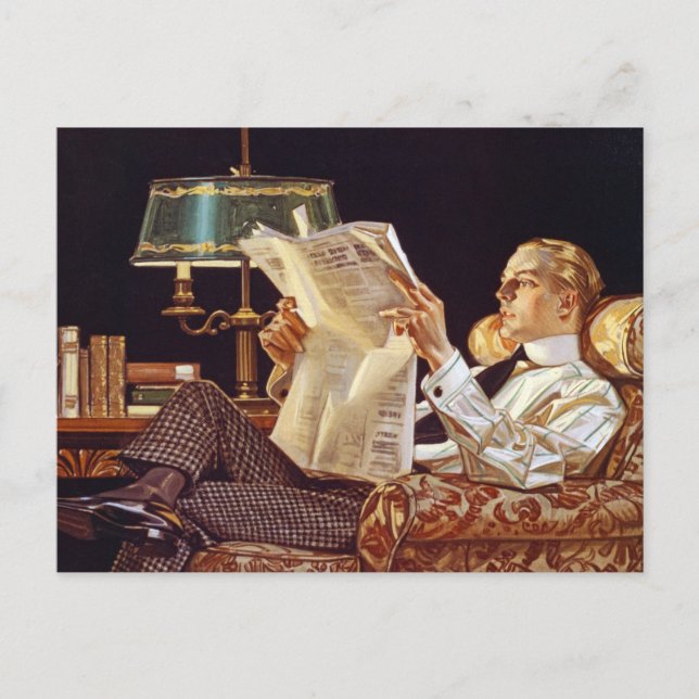 American Advertisement, Arrow shirt Collars, 1914 Postcard (Front)