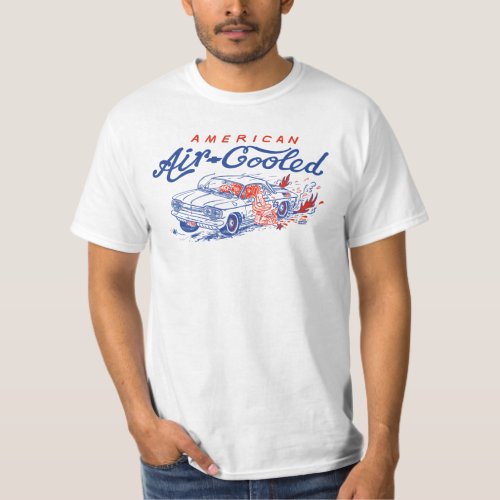 American Air_Cooled Corvair Bard Beach T_Shirt