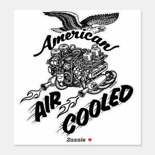 American Air-Cooled Engine Corvair Vinyl Sticker