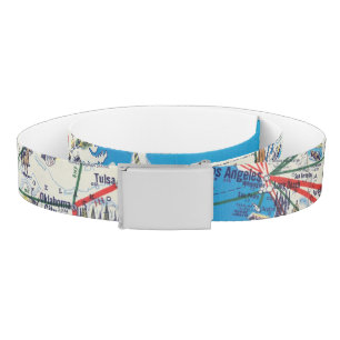 American Airlines system map Belt