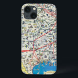American Airlines system map iPhone 13 Case<br><div class="desc">American Airlines system map. By American Airlines,  inc. (194). Published by ''New York: General Drafting Co".</div>