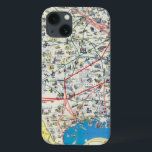American Airlines system map iPhone 13 Case<br><div class="desc">American Airlines system map. By American Airlines,  inc. (194). Published by ''New York: General Drafting Co".</div>