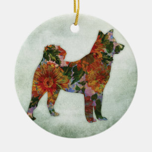 akita christmas ornament