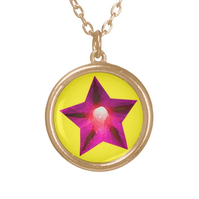 American All Stars - Savannah Gold Plated Necklace (Front)