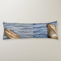 Alligator body clearance pillow