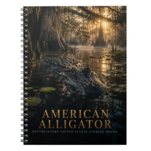 American Alligator Cypress Swamp ANIMALS Notebook