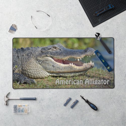 American Alligator Photographic Wildlife Desk Mat