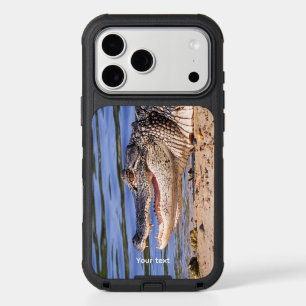 American alligator portrait iPhone 17 pro max case