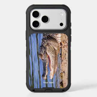 American alligator portrait iPhone 17 pro max case