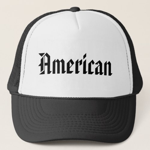 American _ Anarchy _ Trucker Hat