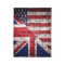 American and British flag.