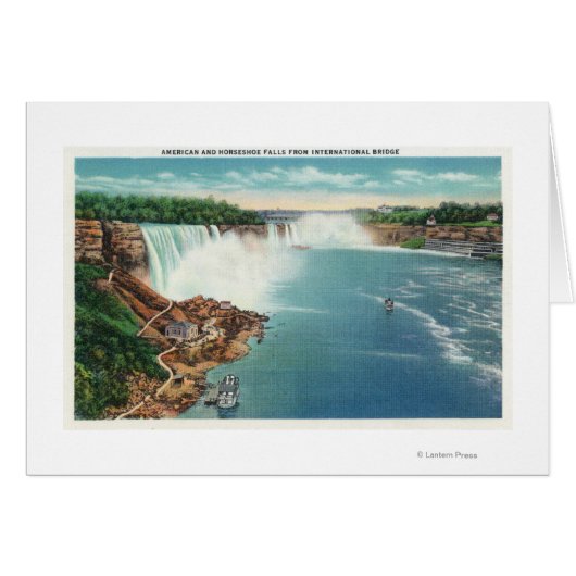 American and Horseshoe Falls Cards (Front Horizontal)