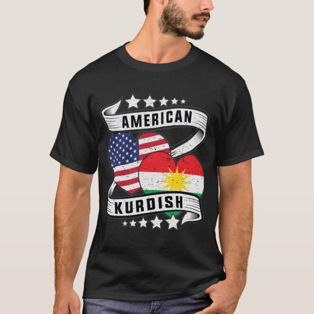 American and kurdish shirt (Front)
