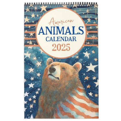 American Animals 2025  Calendar