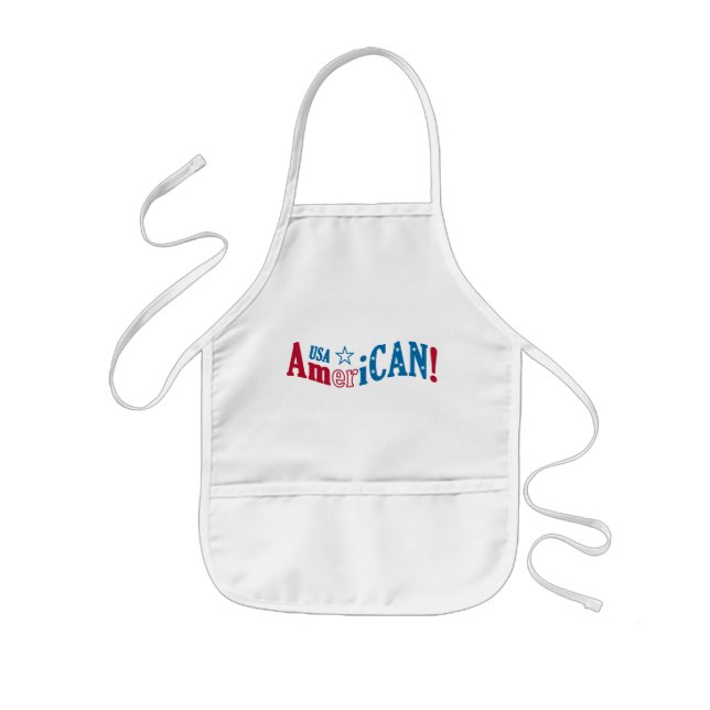 AmeriCAN! apron - choose style (Front)