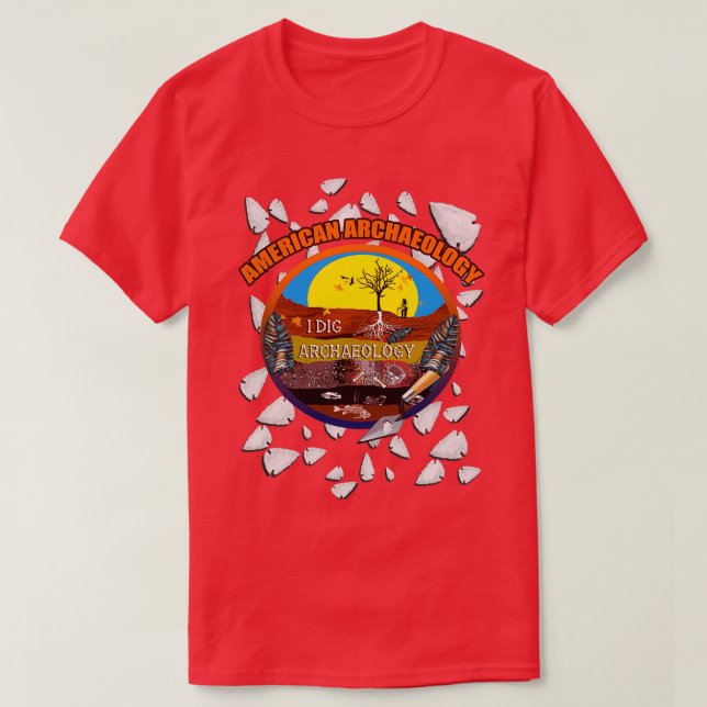 American Archaeology T-Shirt (Design Front)