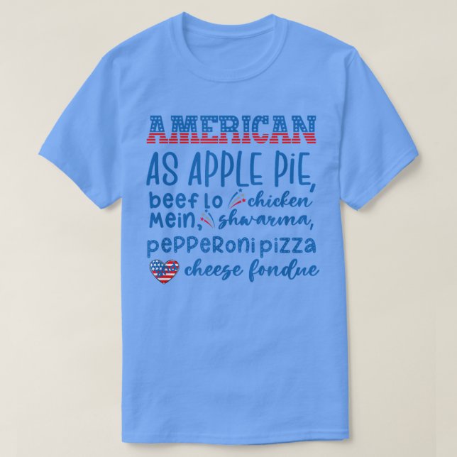 American As Apple Pie55 T-Shirt (Design Front)