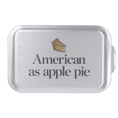 American as Apple Pie Cake Pan