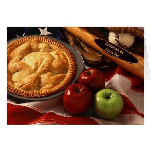 American as Apple Pie Cards (Front Horizontal)