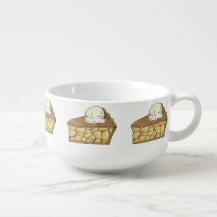 American as Apple Pie Slice a la Mode Ice Cream Soup Mug