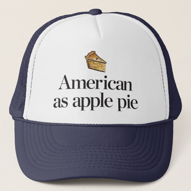 American as Apple Pie Trucker Hat (Front)