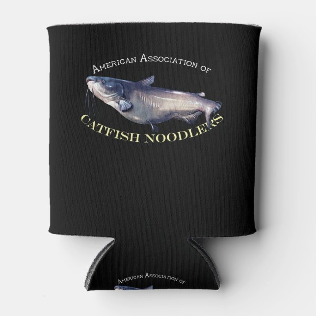 American Association of Catfish Noodlers Can Cooler (Front)