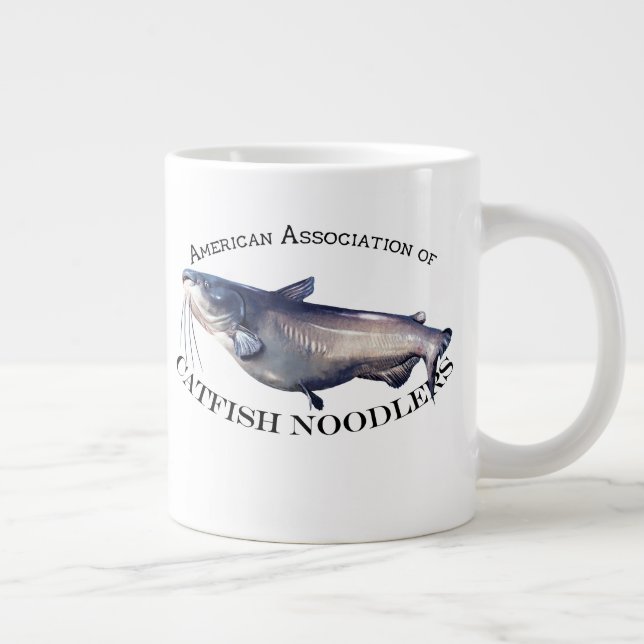 American Association of Catfish Noodlers Giant Coffee Mug (Right)
