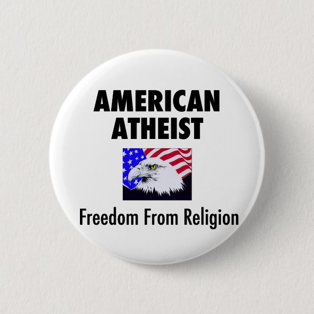 American Atheist Button (Front)