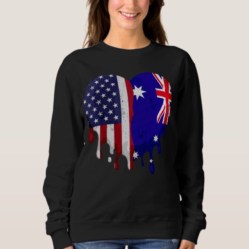 American Australian Heritage Month Australia Flag  Sweatshirt