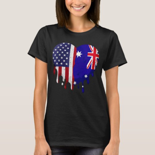 American Australian Heritage Month Australia Flag  T_Shirt