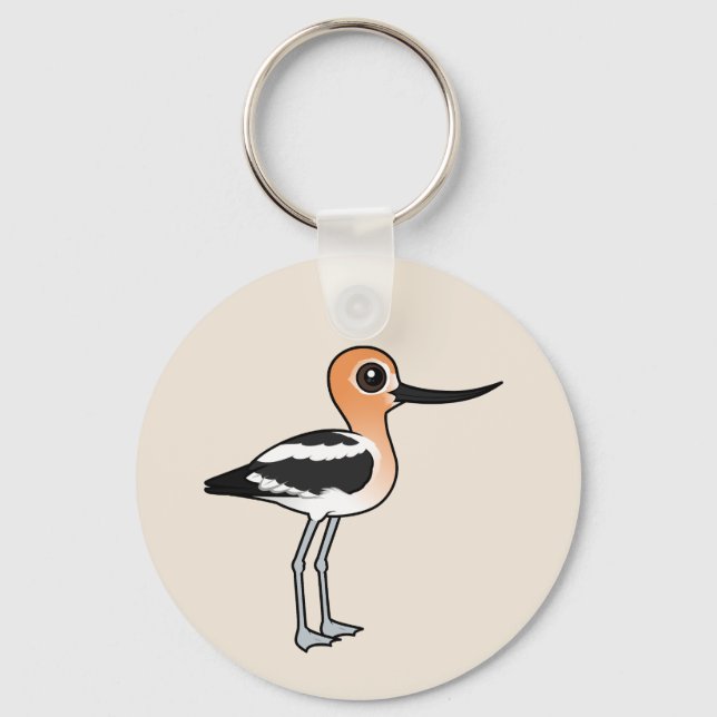 American Avocet Keychain (Front)
