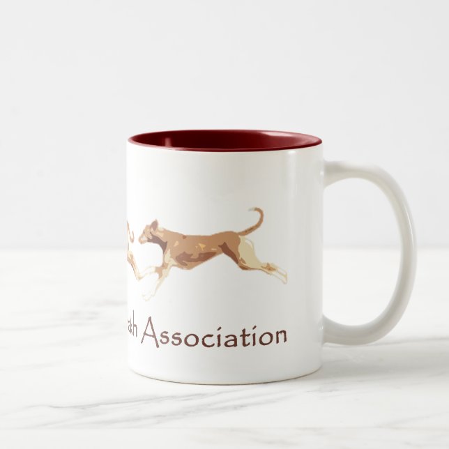 American Azawakh Association Two-Tone Coffee Mug (Right)