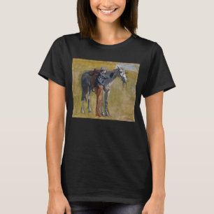 American Badlands: Old West Cowboy with Horse T-Shirt
