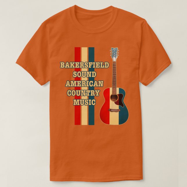 American Bakersfield Sound T-Shirt (Design Front)