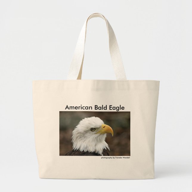 American Bald Eagle 2 Tote Bag (Front)