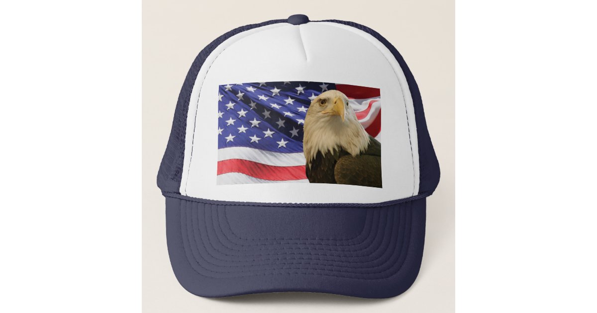 4th of July Eagle Cap, American Flag Bald Eagle Baseball Hat, Adjustable  Baseball Caps Hats for Independence Day Fashion Accessories