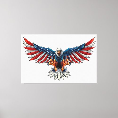 American Bald Eagle Canvas Print