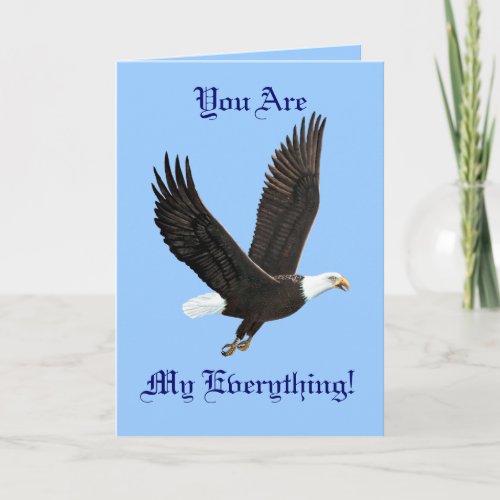American Bald Eagle Card