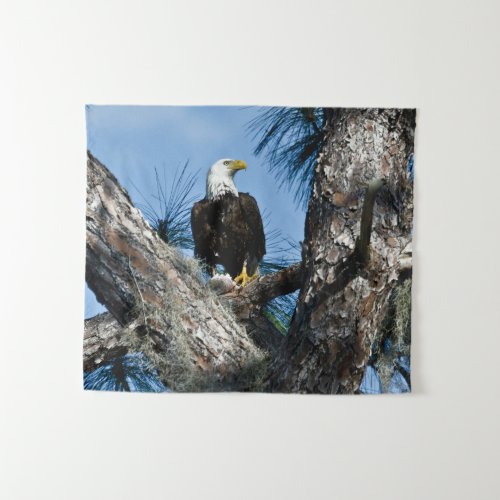 American Bald Eagle  Ft Myers Florida Tapestry