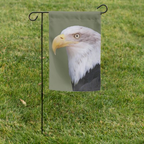 American Bald Eagle Head Garden Flag