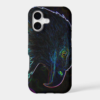 American Bald Eagle in Glowing Edges iPhone 17 Case