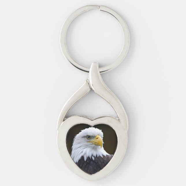 American Bald Eagle Keychain (Front)