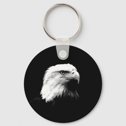 American Bald Eagle Keychain