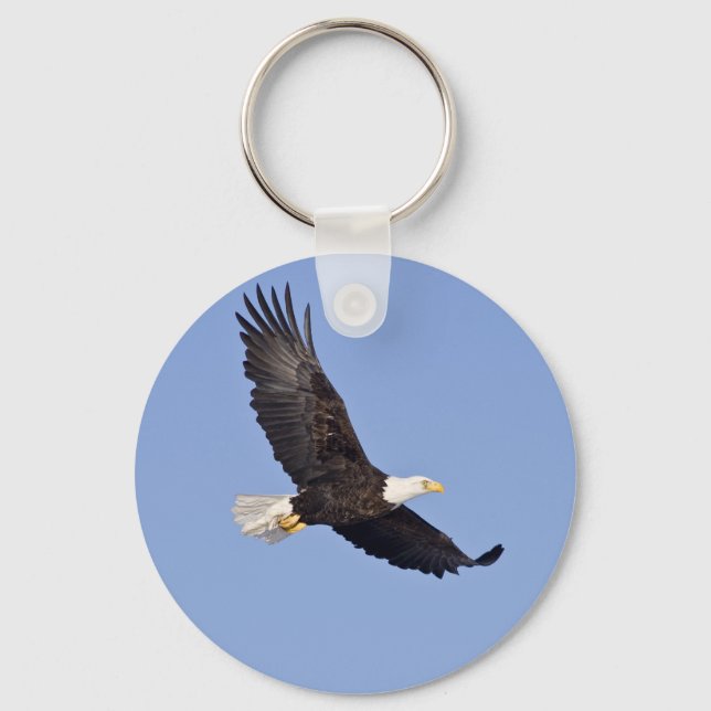 American Bald Eagle Keychain (Front)