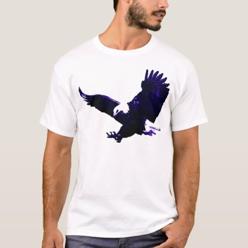 American Bald Eagle Landing T_Shirt