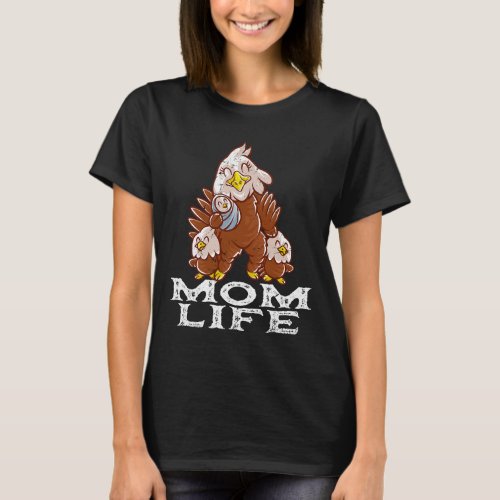 American Bald Eagle Mama Mom Life Mommy Mama Mothe T_Shirt