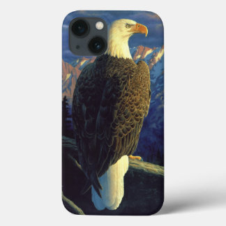 American Bald Eagle Mountain Sunrise iPhone 13 Case