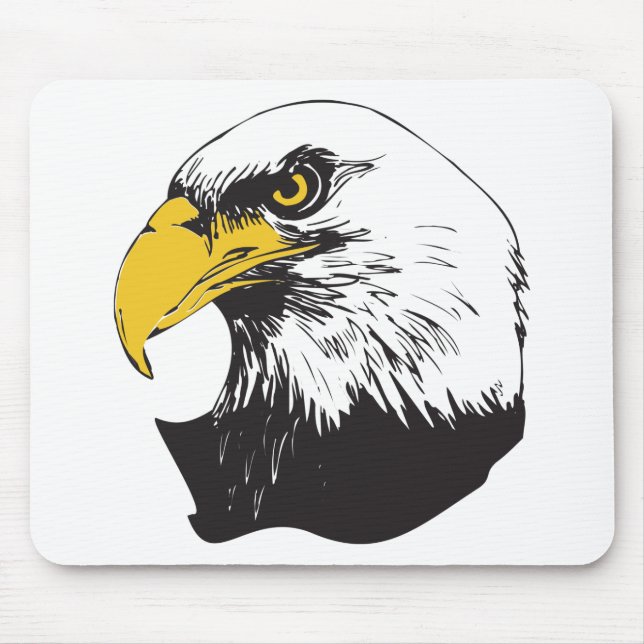 American Bald Eagle Mouse Pad (Front)